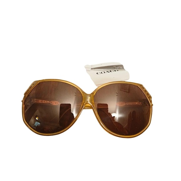 Christian Dior Vintage Oversized Sunglasses | Gold Frames, Brown Lenses‎ main image 5